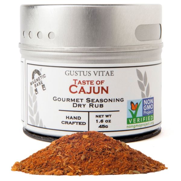 GUSTUS VITAE: Spice Rub Taste of Cajun, 1.6 oz