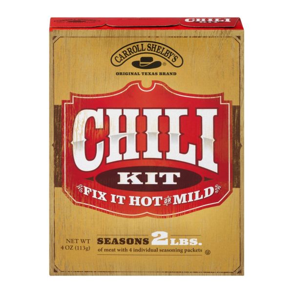 Carroll Shelby's: Chili Kit, 4 oz