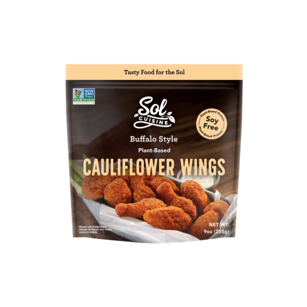 SOL CUISINE: Cauliflower Wings Buffalo, 9 oz
