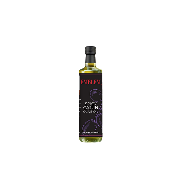 EMBLEM: Oil Olive Spicy Cajun, 16.9 oz