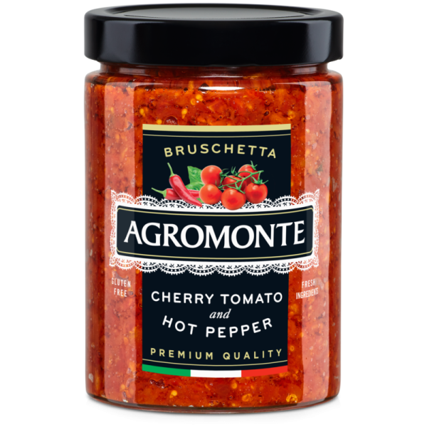 AGROMONTE: Bruschetta Cherry Tomato, 7.05 oz