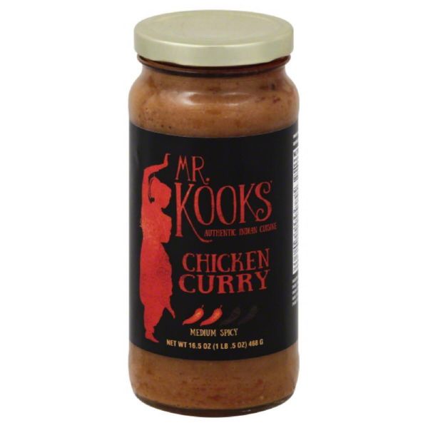 MR KOOK: Chicken Curry Sauce, 16.5 oz