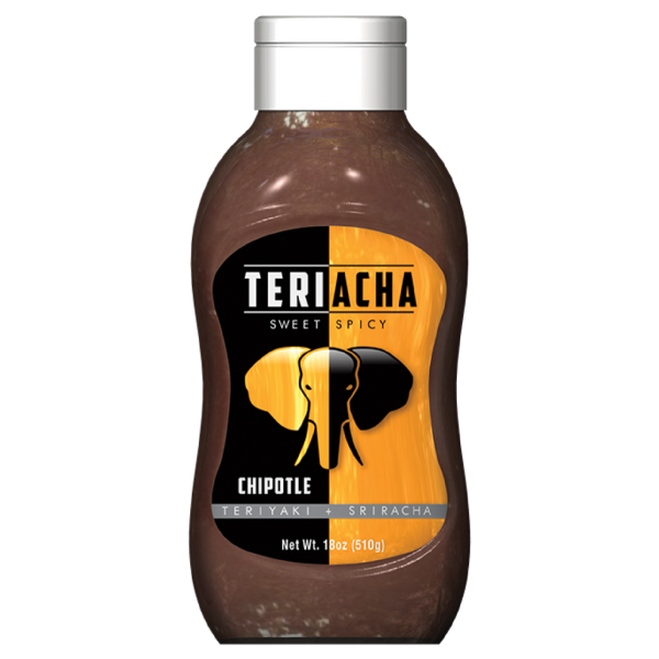 TERIACHA: Sauce Teriyaki Sriracha Chipotle, 18 oz