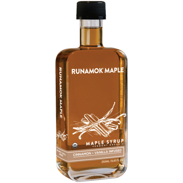 RUNAMOK MAPLE: Syrup Maple Cinn Vanilla, 8.45 fo