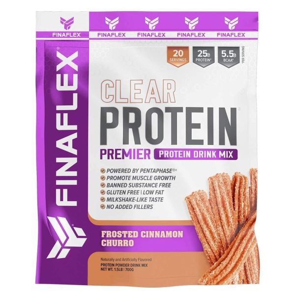 REDEFINE NUTRITION LLC: Clear Protein Drink Mix Frosted Cinnamon Churro, 1.5 lb