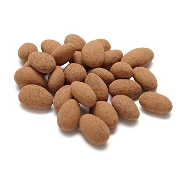 SUNSPIRE: Organic Cocoa Dusted Dark Chocolate Almonds, 10 lb