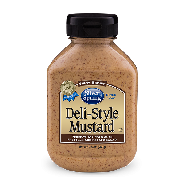 SILVER SPRINGS: Deli Style Mustard, 9.5 oz