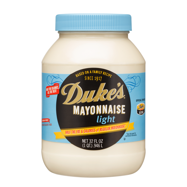 DUKES: Light Mayonnaise, 32 oz