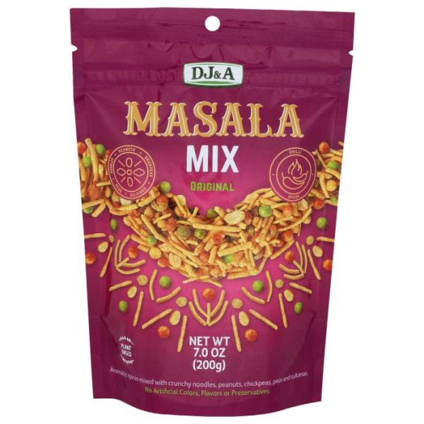 DJ&A: Snack Masala Mix Original, 7 oz