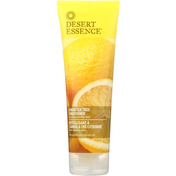 DESERT ESSENCE: Lemon Tea Tree Conditioner, 8 oz