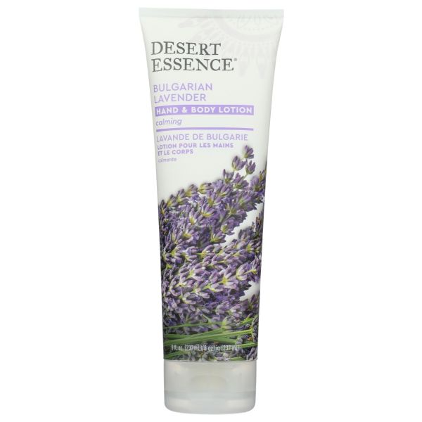 DESERT ESSENCE: Bulgarian Lavender Hand and Body Lotion, 8 fo