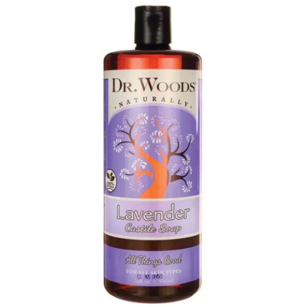 DR WOODS: Castile Soap Lavender, 32 oz