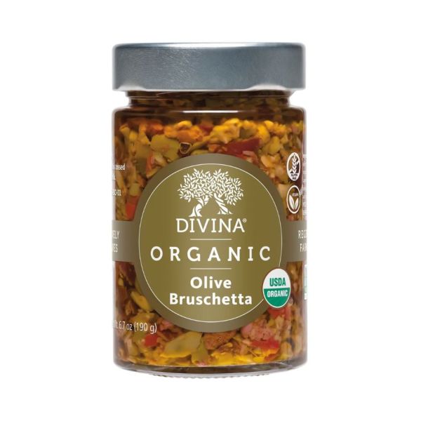DIVINA: Organic Olive Bruschetta, 7 oz