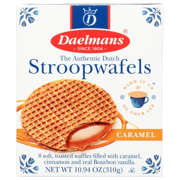 DAELMANS: Jumbo Caramel Stroopwafels, 10.94 oz