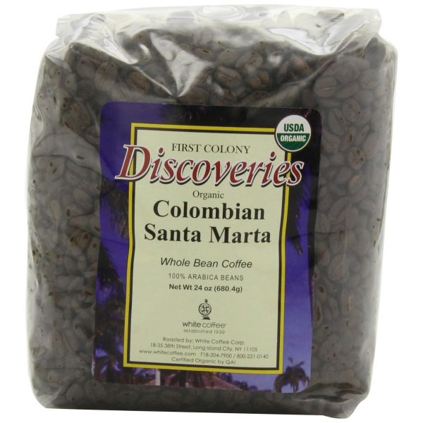 DISCOVERIES: Colombian Santa Marta Organic Coffee, 24 oz