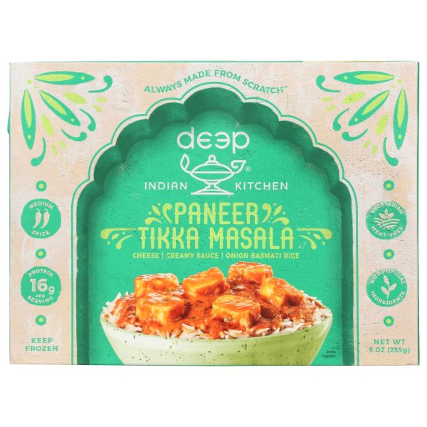 DEEP INDIAN KITCHEN: Paneer Tikka Masala Entree, 9 oz