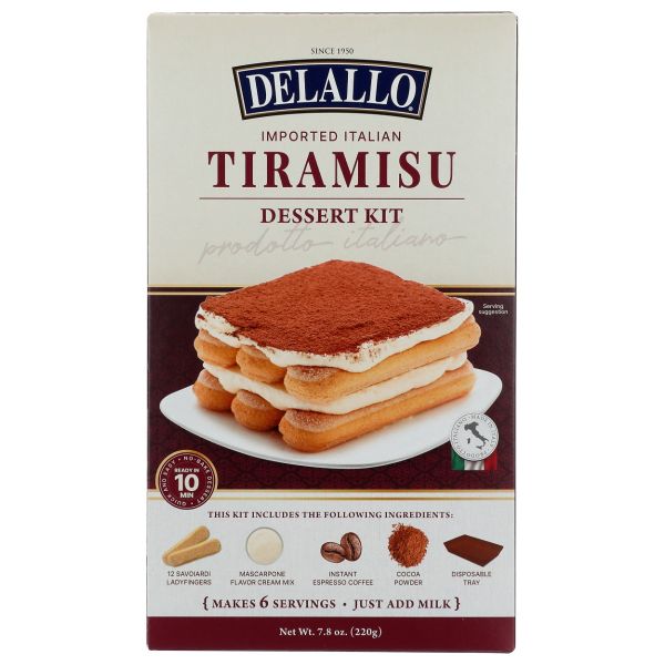 DELALLO: Tiramisu Kit, 7.8 oz