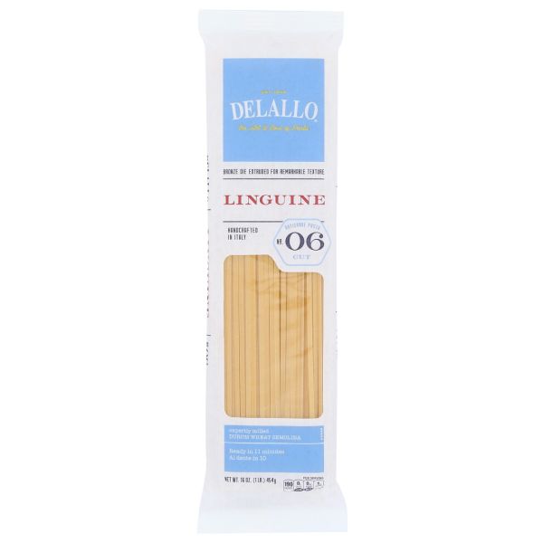 DELALLO: Linguine Pasta, 16 oz