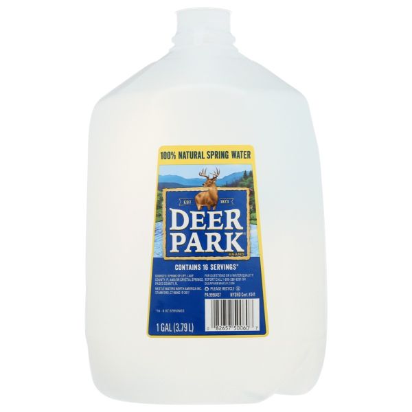 DEER PARK: Spring Water, 128 fo
