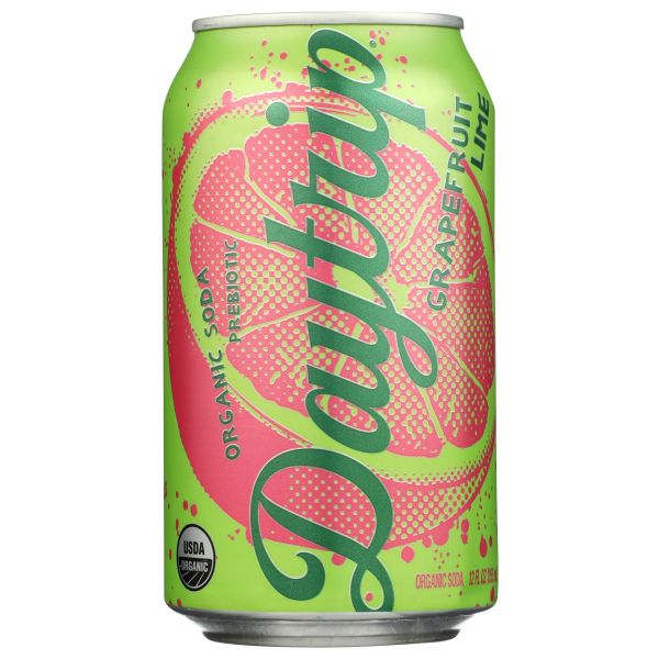 DAYTRIP: Grapefruit Lime Prebiotic Soda, 12 fo