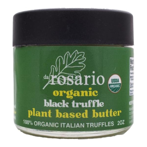 DAROSARIO ORGANICS: Organic Black Truffle Plant Based Butter, 2 oz