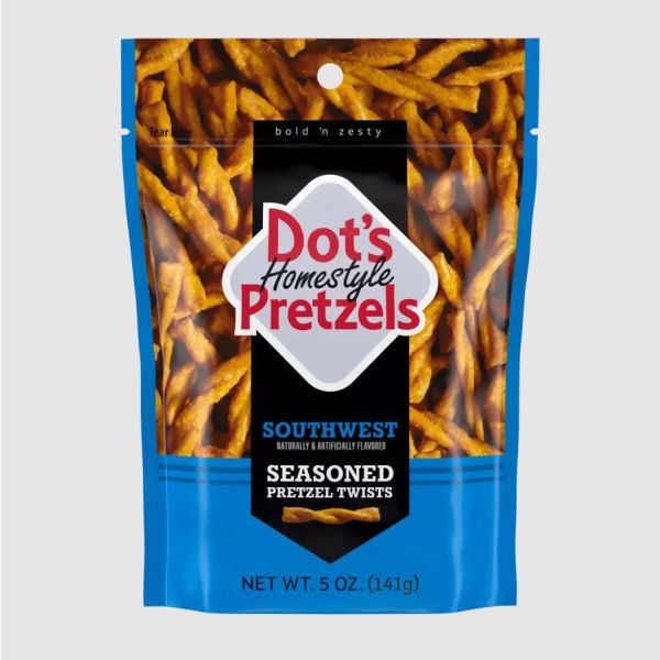 DOTS HOMESTYLE: Southwest Seasoned Pretzel Twists, 5 oz