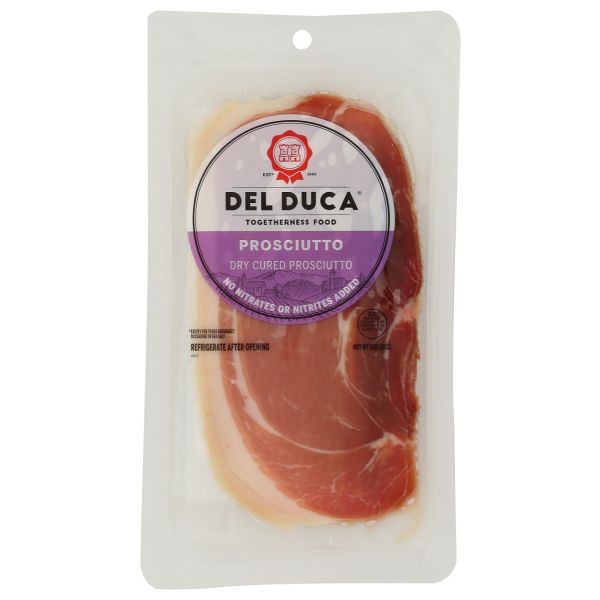 DEL DUCA: Sliced Prosciutto, 3 oz