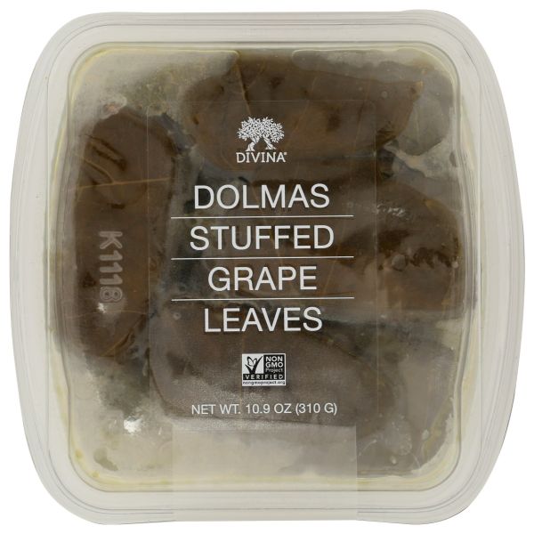 DIVINA: Dolmas Stuffed Grape Leaves, 10.9 oz