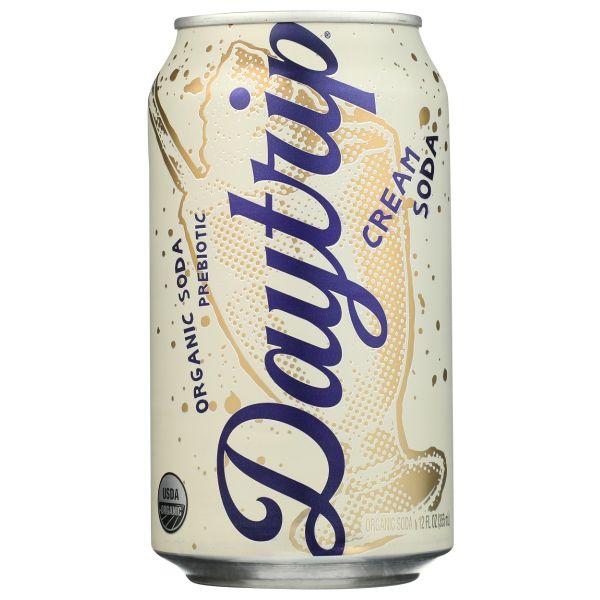 DAYTRIP: Cream Soda Prebiotic Soda, 12 fo