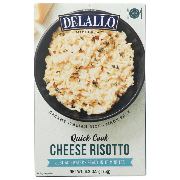 DELALLO: Cheese Risotto Quick Cook, 6.2 oz