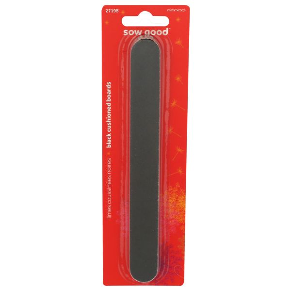 DENCO: Black Cushioned Boards, 1 ea