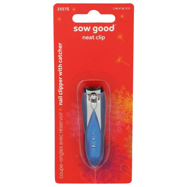 DENCO: Neat Clip Nail Clipper with Catcher, 1 ea