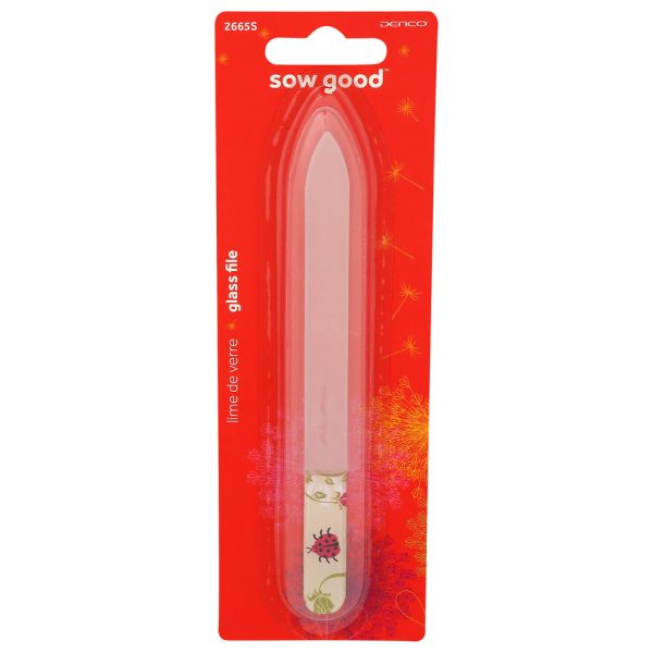 DENCO: Glass Nail File, 1 ea