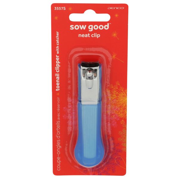 DENCO: Neat Clip Toenail Clipper with Catcher, 1 ea