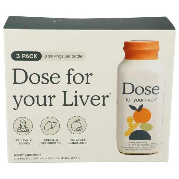 DOSE: Dose for your Liver 3 Count, 48 fo