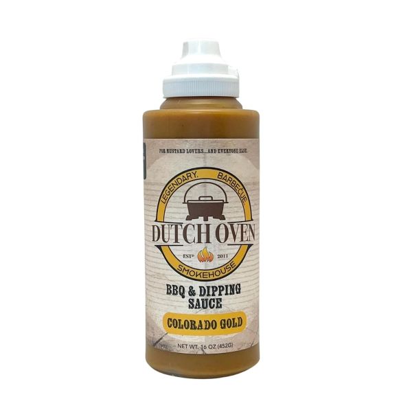 DUTCH OVEN: Colorado Gold Bbq and Dipping Sauce, 16 oz