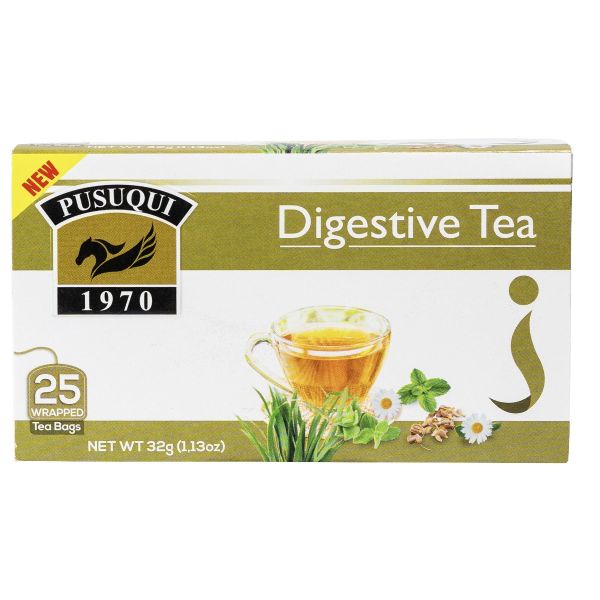 PUSUQUI: Digestive Tea, 25 bg