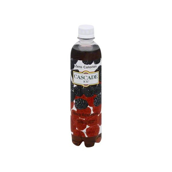 CASCADE ICE:  Zero Calories Sparkling Water Black Raspberry, 17.2 fl oz