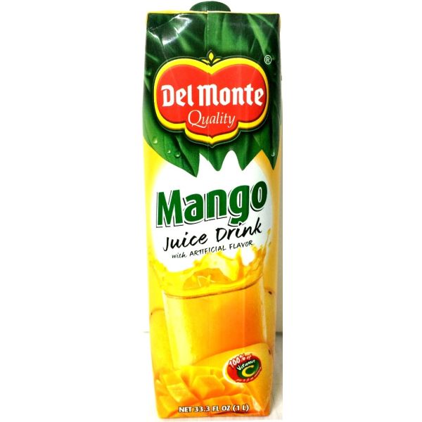 DEL MONTE: Mango Juice Drink, 33.3 oz