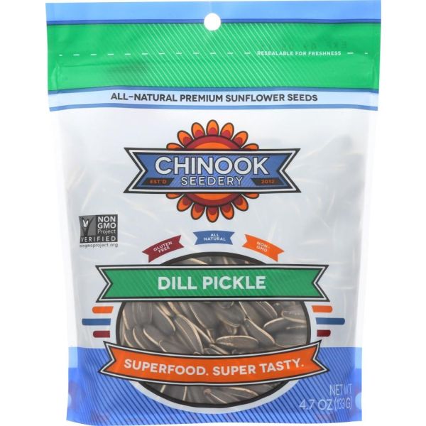 CHINOOK SEEDERY: Sunflower Seed Shell Dill, 4.7 oz