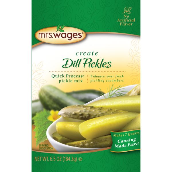 MRS WAGES: Dill Pickle Mix, 6.5 oz