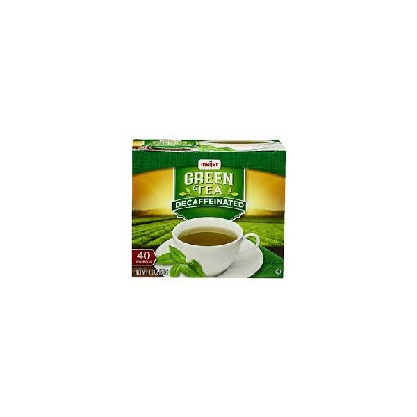MEIJER: Tea Green Decaf, 40 bg