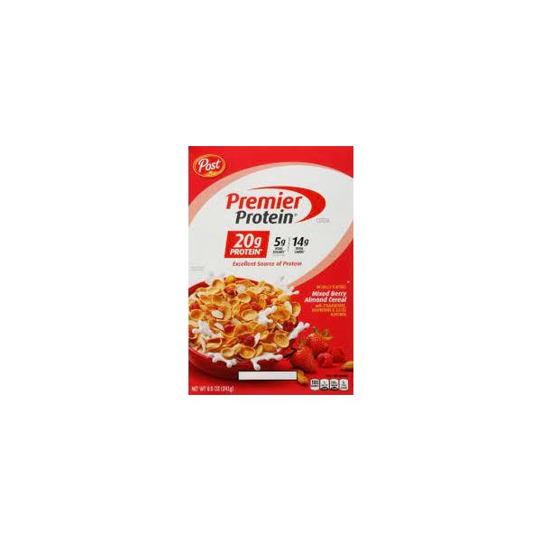 PREMIER PROTEIN: Cereal Mixed Berry Almond, 8.5 oz