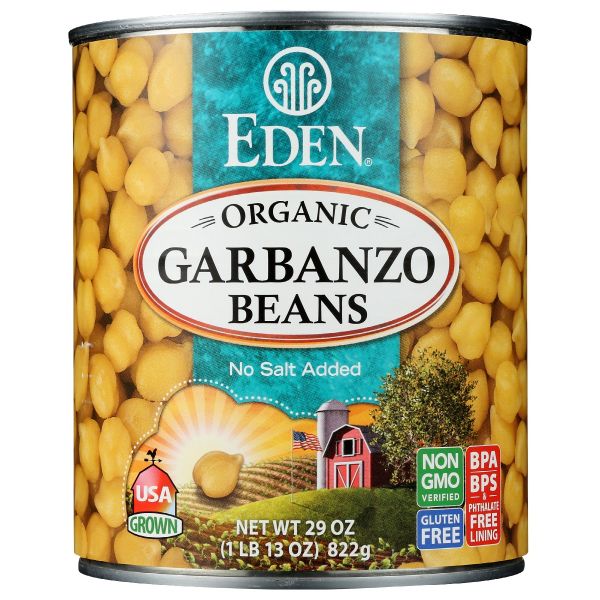 EDEN FOODS: Organic Garbanzo Beans, 29 oz