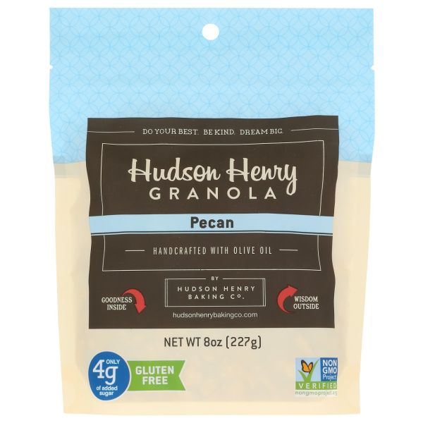 HUDSON HENRY GRANOLA: Pecan Granola, 8 oz