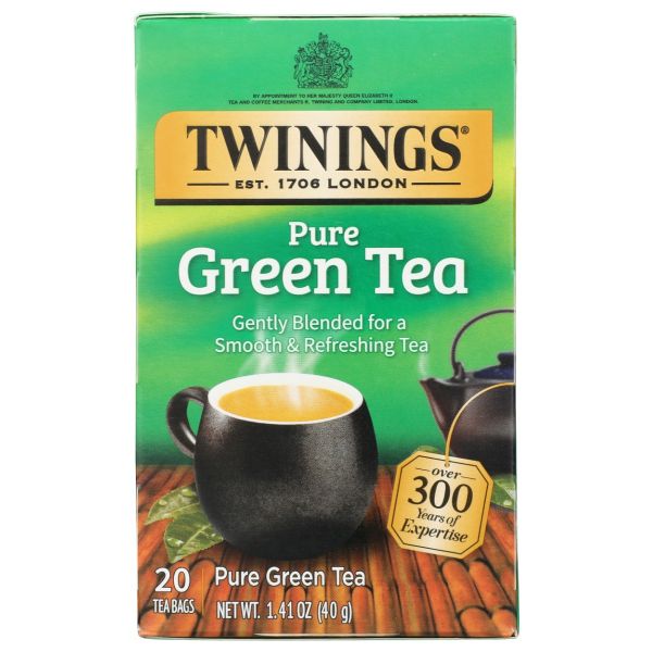 TWINING TEA: Green Tea, 20 bg