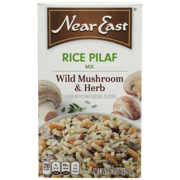 NEAR EAST: Rice Pilafs and Blends Mushroom and Herb, 6.3 oz