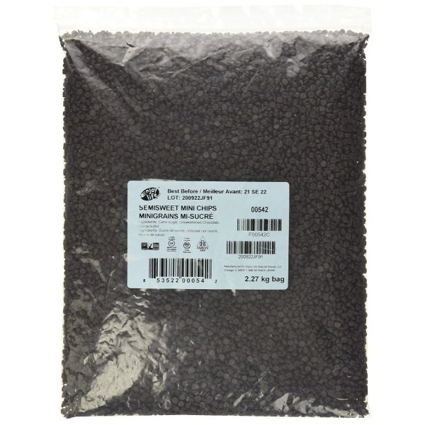 ENJOY LIFE: Semi Sweet Mini Chocolate Chips, 5 lb