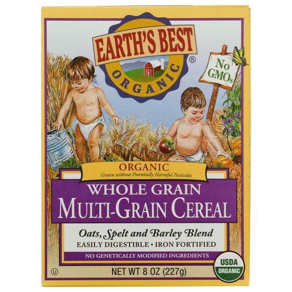 EARTHS BEST: Organic Multi Grain Cereal, 8 oz
