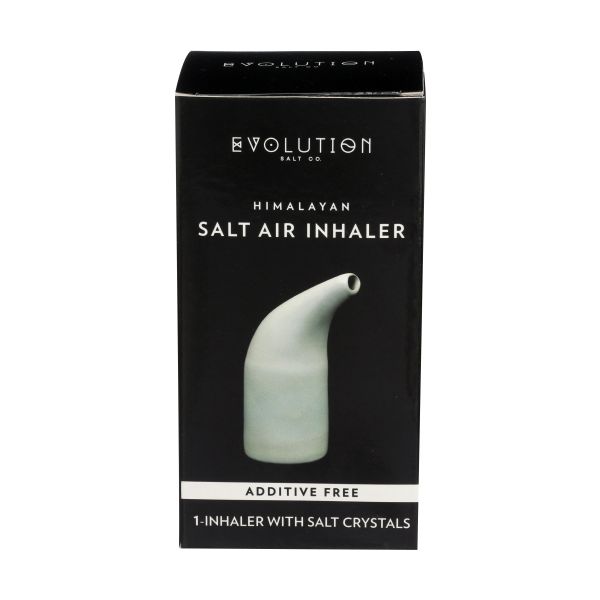 EVOLUTION SALT: Himalayan Salt Inhaler Additive Free, 1 ea